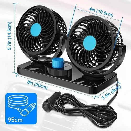 VENTILADOR DE CARRO PRO+ENVIO GRATIS